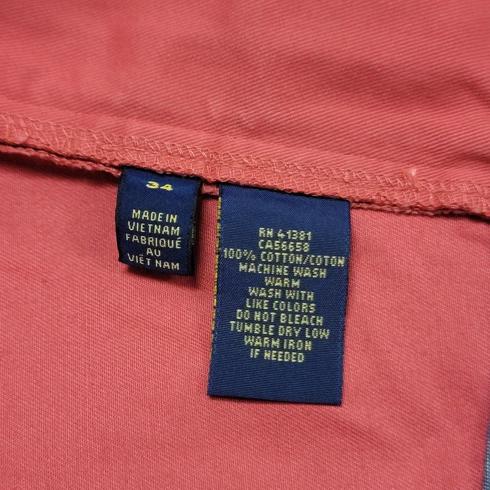 Polo‎ Ralph Lauren Shorts Mens 34 Salmon Pink Classic Fit 6